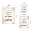 thumbnail image 7 of Designs ByLITA The Highest Form Of Wisdom Is Kindness, 8 x 10 Black Wall Print (Framed) | Motivational Home Decor, 7 of 7