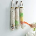 thumbnail image 4 of Hanging Mesh Storage Bags For Vegetables,Potatoes,Onions,Garlics,Long and Large Reusable Net Storage Tote Bags for Fruit Veggies Green Pepper or Garbage Bag Pack of 5 (Blue), 4 of 9