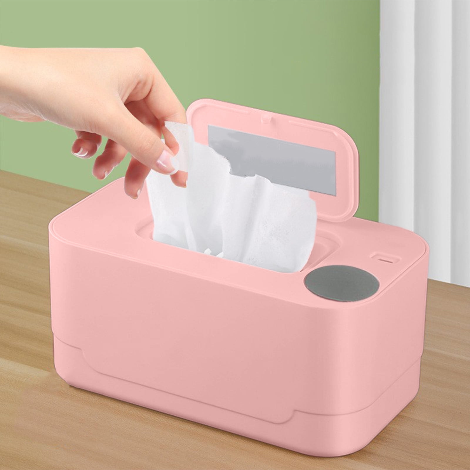 Portable Wipes Warmer, USB Charging Wipes Heater for Car and Home Use, Wipes Warmer for Convenient Wipe Storage During the Travel