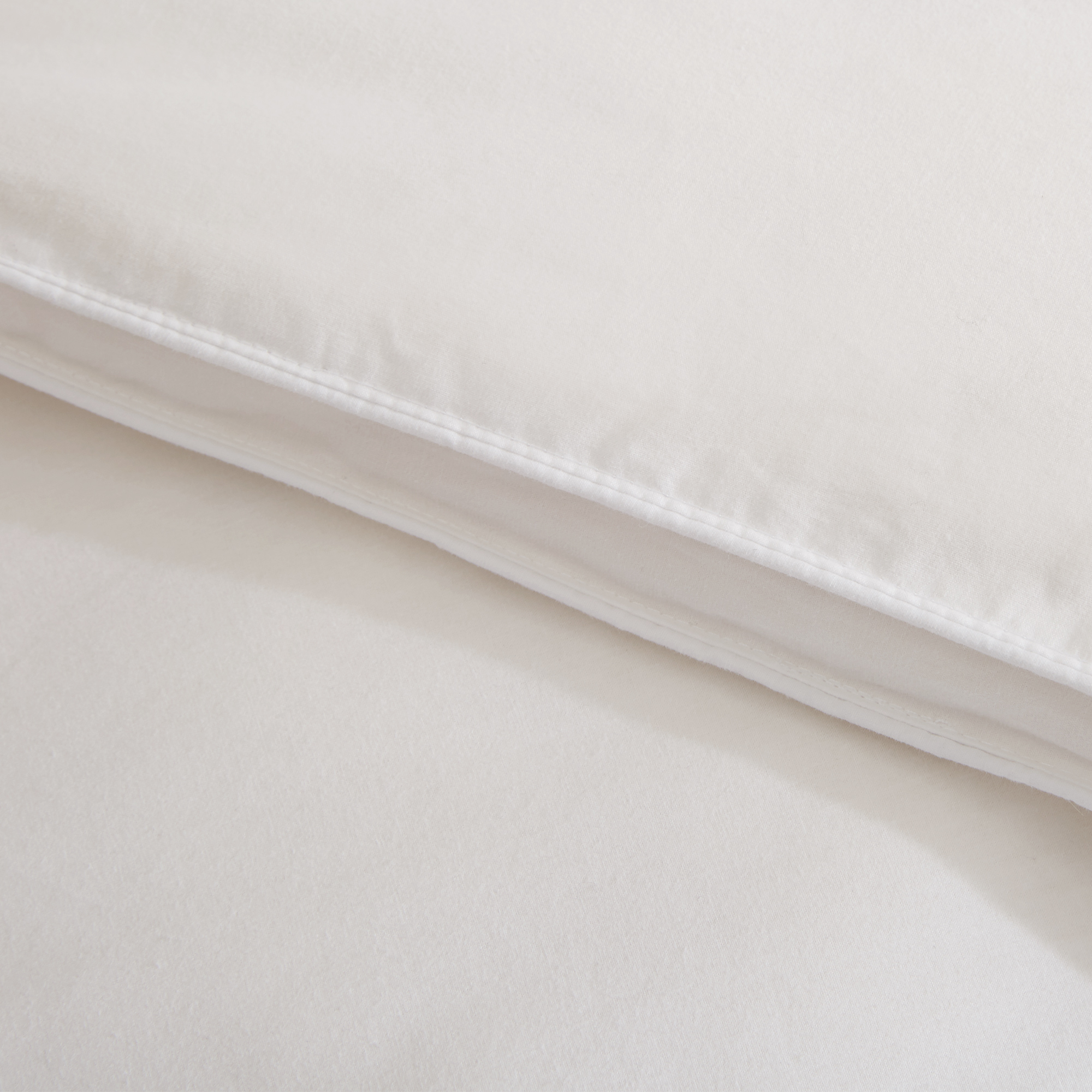 Puredown Heavy Weight White Goose Down Fiber Gusseted Comforter, King