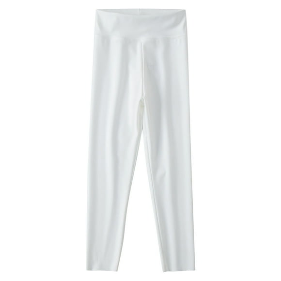 LOVZFMLL Leggings pour Filles Coupe Ajustée Extensibles Longueur Cheville Vêtements de Détente Pyjamas Confortables Doux Pantalon de Nuit Vêtements pour Petites Filles 10-11 Ans