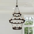 thumbnail image 3 of Artcraft Lighting Menlo Park 24Light Chandelier, 3 of 3