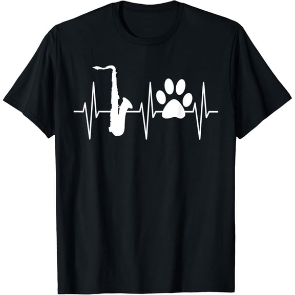 t-shirt Saxophone Shirt Funny Dog Lover Jazz Musician Saxophonist T-Shirt mens t shirt，black，women，funny，misfits，men，journey