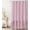 Pink, variant on Psoiuetr Farmhouse Shower Curtain with A Ruffle Hem Pink Boho Linen Shower Curtain for Bathroom 72"x72"