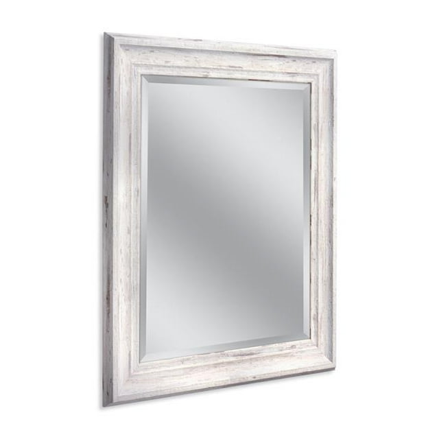 Tête Ouest 8105 29 x 35 Po Frarmhouse Mur Mirror Blanc