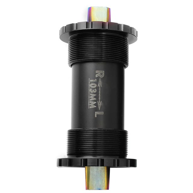 De Bicicleta De 103 Mm Eje De Orificio Cuadrado De Alta Resistencia Fácil De Instalar Soporte Inferior De Bicicleta Con Tornillo Para Bicicletas Plegables Bicicletas De Bicicletas Sweethay OD010726-01