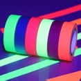 thumbnail image 5 of 12 rollos de cintas adhesivas UV fluorescentes 6 colores 15 mm x 5 m, cinta adhesiva de neón para luz negra esquí esquí Gafas de esquí, 5 of 5