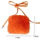 thumbnail image 2 of Monedero cruzado esponjoso para niñas y niños, bolso borroso, bolso de felpa, 2 of 6