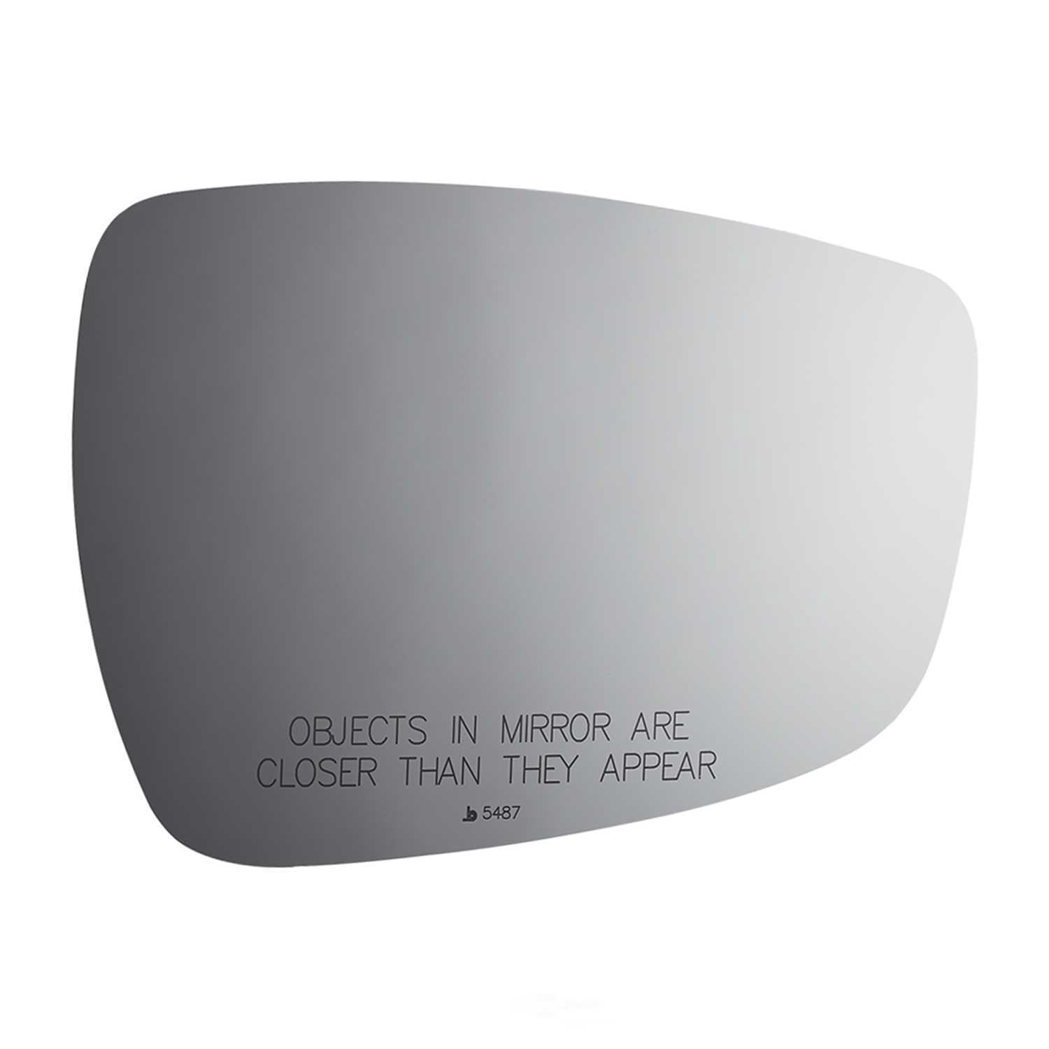 Burco Side View Mirror Replacement Glass - Clear Glass - 5487
