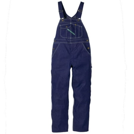 - Key Bib Overalls Hi-Back Zip Fly