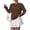 Brown, variant on Women Fall Sweaters Trendy Floral Knit Pullover | Flower Embroidered Tops, Crew Neck, Soft Long Sleeve Shirts, Cozy Winter Layering Clothes for Casual Outing, Holiday Party