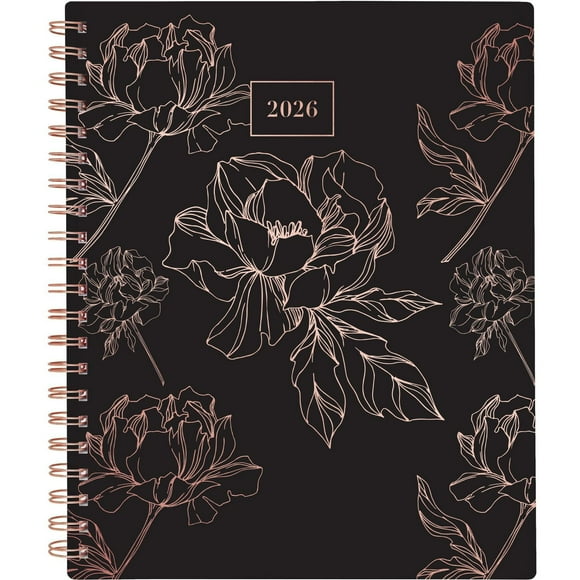 Cambridge® Rose Gold Peony LG WM Plnr,2026, Planner