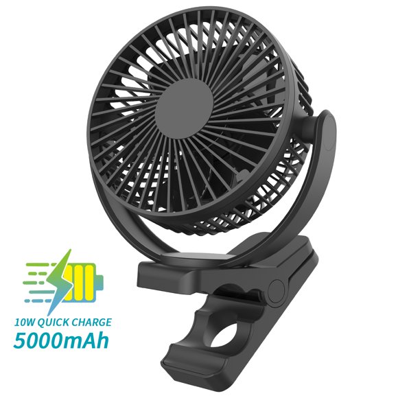 Golf Cart Fan Battery Operated