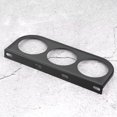 thumbnail image 4 of Triple Gauge Mounting Bracket, 3-Hole 52mm/2in Practical Dashboard Meter Holder  For Auto, 4 of 8