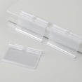 thumbnail image 4 of HIAKDOFT 120 Pcs Support de Panneau d'Étagère PVC Design Réutilisable pour Supermarchés, 4 of 8