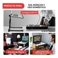 thumbnail image 2 of Soporte Portátil Plegable para Laptop Pyle, Mesa Elevada con Ángulo Ajustable, Altura Plegable y Bandeja Antideslizante de Cuatro Puntas para iPad, Tableta, Mezclador DJ, Estación de Trabajo, 2 of 7