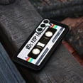 thumbnail image 4 of WIRESTER Shockproof Soft Rubber Cover Case for Samsung Galaxy A16 5G 6.7", Retro Black Cassette Tape Hip Hop, 4 of 5