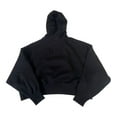 thumbnail image 2 of Nike Women's Sportswear Tech Fleece Oversized Crop Black Hoodie DR4973-010 (XL), 2 of 2