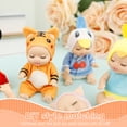 thumbnail image 4 of Keyohome 6Pcs Mini Baby Dolls,4.3" Newborn Dolls Gift Set,Cute Reborn Baby Dolls Toys for Kids 3+,with Clothes, 4 of 8