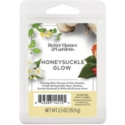 Honeysuckle Glow Scented Wax Melts, Better Homes & Gardens, 2.5 oz (1-Pack)