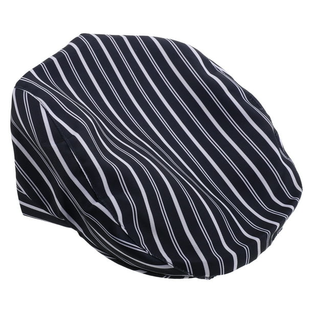 Gorro de chef unisex para camareros, camareras, cafeterías, restaurantes occidentales, gorro de trabajo de cocina ajustable para hombres y mujeres, servicio de comida y catering.