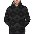 thumbnail image 4 of Bingfone Black Poker Men'S Drawstring Hoodie Long Sleeve Pocket Sweatshirts-4x-Large, 4 of 9