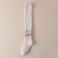 thumbnail image 2 of Womens Over Knee High Fuzzy Socks Soft Warm Thigh High Striped Stockings Cozy Slipper Fleece Winter Long Socks, 2 of 4
