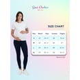 thumbnail image 6 of Savi Parker Women’s Ponte Maternity Leggings with Pockets – Pregnancy Clothes for All Seasons – 28” Inseam (L, Navy), 6 of 7
