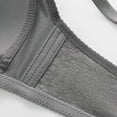 thumbnail image 5 of Arnsht Women's Plus Size Nursing Bra Maternity Sleeping Underwear Large Size Large Cup Soft Comfort Breathable Women Daily Bra Gray XXXL, 5 of 7