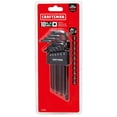 thumbnail image 4 of Juego de llaves Allen con llave hexagonal CRAFTSMAN Torx con punta esférica, 10 piezas, 4 of 7