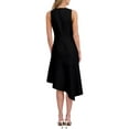 thumbnail image 2 of Ted Baker womens  Asymmetric Slim Fit Midi Dress, 14, Black, 2 of 4