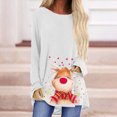 thumbnail image 1 of Pntutb Mujeres Casual Navidad Sudaderas Manga Larga Invierno Otoño tops Cozy Pullover Suéter Camisas Tee Blusa Pntutb Pntutb-7074, 1 of 6