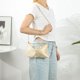 thumbnail image 4 of Bolso Hobo Bandolera Clutch Mujer Satén Con Cadena Monedero, 4 of 9