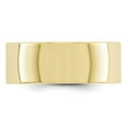 thumbnail image 2 of 10K Yellow Gold Ring Band Wedding Standard Flat 8mm LTW Size 8.5, 2 of 3
