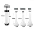 thumbnail image 5 of Manual Homemade Sausage Tools Stuffer Meat Filling Tool Practical Sausage Syringe Funnel Nozzle For Sausage Making Enema Tube Edition 0620, 5 of 5