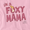 thumbnail image 2 of Johnny Bravo Foxy Mama Women's T Shirt, Pink, Small, 2 of 6