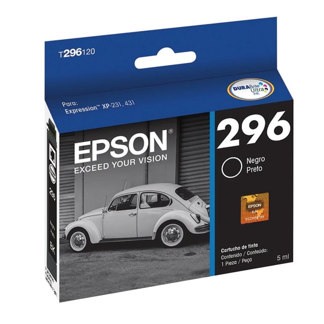 Cartucho de Tinta Epson Expression T296120 Negra