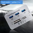 thumbnail image 4 of USB3.0 Hubs Card Reader Combo SDTF Memory Card Reader USB Disk PC, 4 of 8