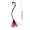 thumbnail image 3 of 38.2 Inch Witch Broom with Ribbon, Halloween Decoration Party Favor Photo Booth Accessories, 3 of 6