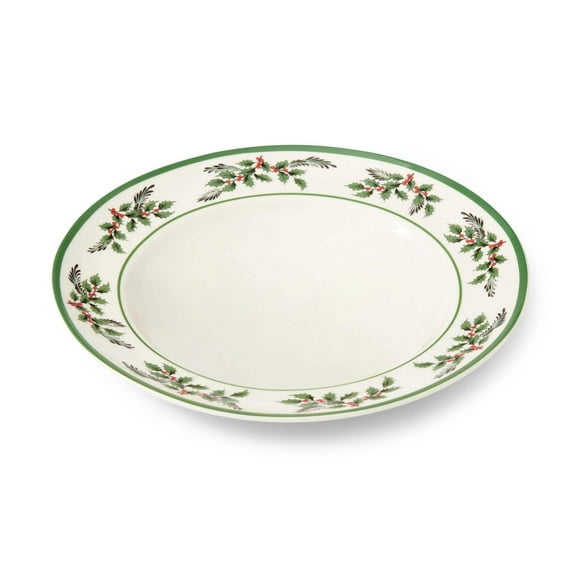 Christmas Tree - Holly Collection Set of 4 Dinner Plates