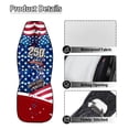 thumbnail image 5 of POLERO 4th of July Automotive Seat Cushion Covers, 2 Piece Polyester Universal Set for Sedan Auto Interior Accessories, 5 of 12