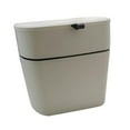 thumbnail image 2 of yuksok Hanging Trash Can Dustbin Garbage Bin for Kitchen Cabinet Door Garage Office, 2 of 9