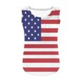 thumbnail image 4 of Delliss Toddler Baby Girl Simple Stripe Tank Tops Summer Casual Sleeveless Crew Neck T Shirt 5-14 Years, 4 of 6