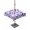 Purple, variant on Outdoor Tablecloths with Umbrella Hole & Zipper, Spring Leaves 60 x102 Inch Rectangle Tablecloths, Blue Plants Country Botanical Leaf Waterproof Table Cloth, Patio/Pool/Picnic Table Covers
