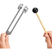 Otto 128 hz Tuning Fork Medical Weighted Biosonics Tuning Forks for Healing 128 hertz Sonic Slider Diapason Medical Tuning Fork C128 F Sharp Tuning Fork 128HZ