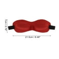 thumbnail image 4 of Unique Bargains 1 Pc Elastic Band 3D Sleep Mask Soft 3D Eye Shade Cover for Rest for Travel Red, 4 of 6