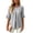 Gray, variant on WRFWUL Womens Elegant Button Blouses Casual Crewneck Tiered Ruffle Sleeve Shirts Loose Fit Curved Back Chiffon Tops