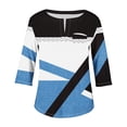 thumbnail image 4 of Up to 65% off!Plus Size Tops For Women Summer Sexy V-Neck Blouse Casual Loose Long Sleeve Blouse Gift for Women On Sale, 4 of 5