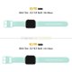 thumbnail image 5 of 3 Pack Compatible with Apple Watch Bands 45mm 44mm 42mm, Soft Silicone Replacement Strap with Classic Clasp for iWatch Series SE 7 6 5 4 3 2 1 for Wom, 5 of 5