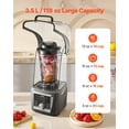 thumbnail image 4 of Vevor DJYZSBJBJ35LUF6FPV1 135 oz 1400W Smoothies Food Processing Blender for Kitchen, 4 of 11